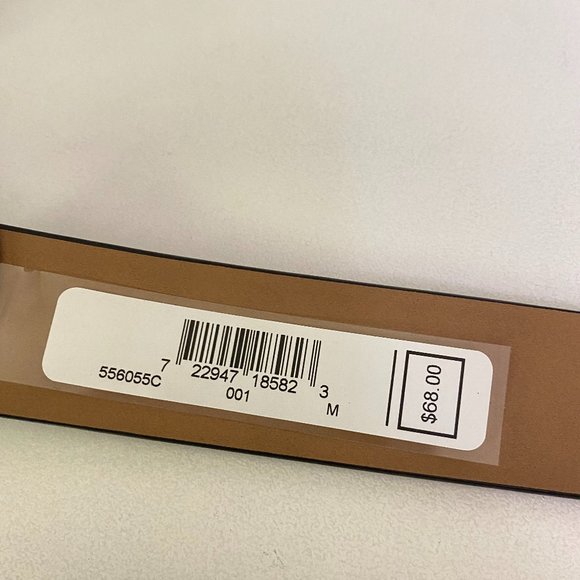 Nwt MK Genuine Leather Belt - Picture 4 of 4